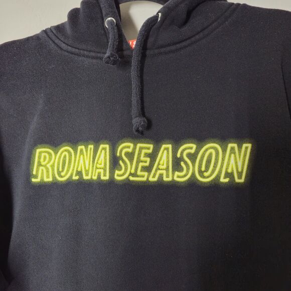 Nelk Boys Full Send Rona Season Hoodie Size Medium 2020 Drop Neon Sweatshirt - Picture 3 of 8